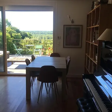 Vue Panoramique Sur Vallee De La Seine Et Foret Holiday home